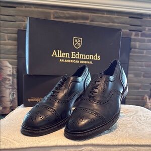 Allen Edmonds Strandmok Black Men's Dress Shoes
